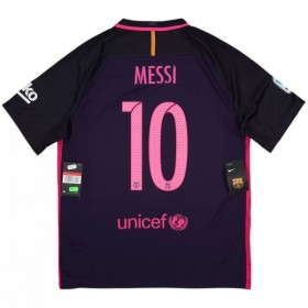 Virallinen pelipaita Barcelona Messi 10 2016-17 Vieras Retro Lyhythihainen - Miesten