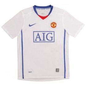 Virallinen pelipaita Manchester United 2008-09 Vieras Retro Lyhythihainen - Miesten