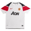 Virallinen pelipaita Manchester United 2010-11 Vieras Retro Lyhythihainen - Miesten
