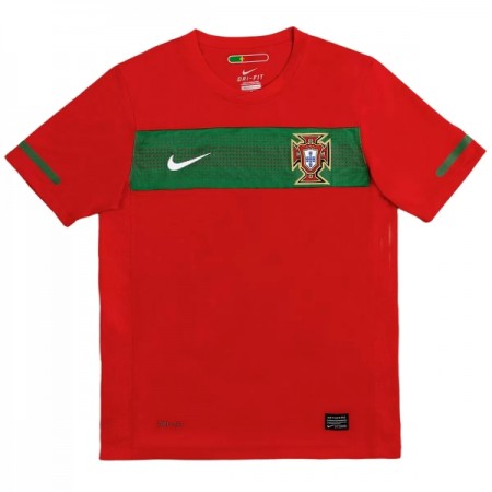 Virallinen pelipaita Portugali 2010 Koti Retro Lyhythihainen - Miesten