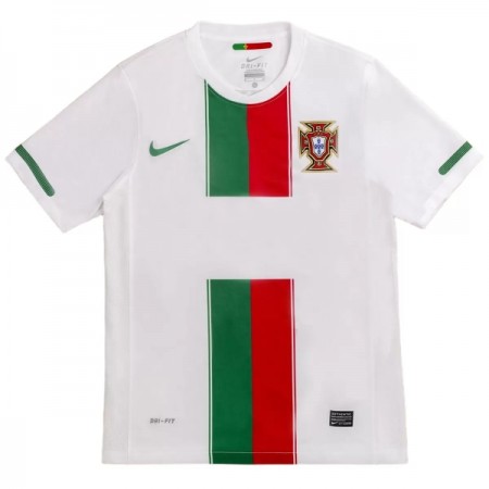 Virallinen pelipaita Portugali 2010 Vieras Retro Lyhythihainen - Miesten