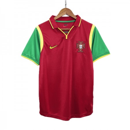 Virallinen pelipaita Portugali Koti Retro 1998 Lyhythihainen - Miesten