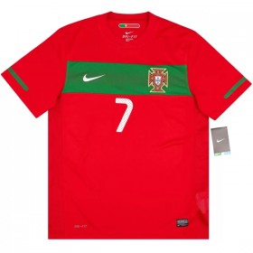 Virallinen pelipaita Portugali Ronaldo 7 2010 Koti Retro Lyhythihainen - Miesten