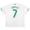 Virallinen pelipaita Portugali Ronaldo 7 2010 Vieras Retro Lyhythihainen - Miesten Virallinen pelipaita Portugali Ronaldo 7 2010 Vieras Retro Lyhythihainen - Miesten