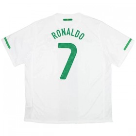 Virallinen pelipaita Portugali Ronaldo 7 2010 Vieras Retro Lyhythihainen - Miesten