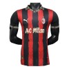 Virallinen pelipaita AC Milan 2025-26 Lyhythihainen Punainen - Miesten