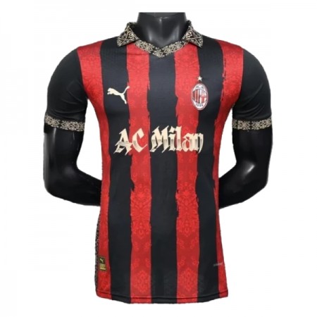 Virallinen pelipaita AC Milan 2025-26 Lyhythihainen Punainen - Miesten