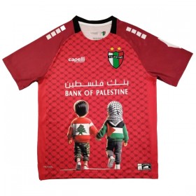 Virallinen pelipaita Club Deportivo Palestino 2025 Lyhythihainen Punainen - Miesten