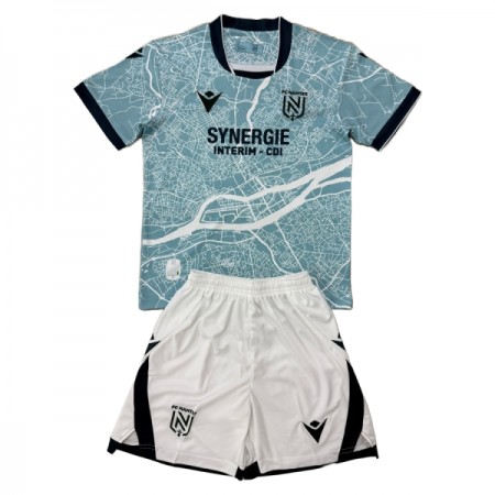 Virallinen pelipaita FC Nantes Vieras 2025-26 Lyhythihainen - Lasten ( + Lyhyet housut ) Virallinen pelipaita FC Nantes Vieras 2025-26 Lyhythihainen - Lasten ( + Lyhyet housut )