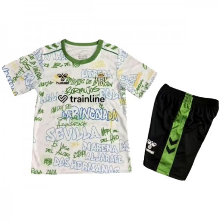 Virallinen pelipaita Real Betis Pre-Match 2025-26 Lyhythihainen - Lasten ( + Lyhyet housut ) Virallinen pelipaita Real Betis Pre-Match 2025-26 Lyhythihainen - Lasten ( + Lyhyet housut )