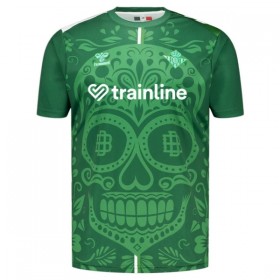 Virallinen pelipaita Real Betis x Dia de Muertos Pre-Match 2025-26 Lyhythihainen - Miesten