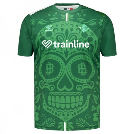 Virallinen pelipaita Real Betis x Dia de Muertos Pre-Match 2025-26 Lyhythihainen - Miesten Virallinen pelipaita Real Betis x Dia de Muertos Pre-Match 2025-26 Lyhythihainen - Miesten