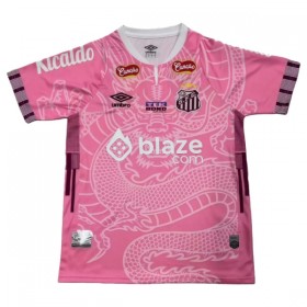 Virallinen pelipaita Santos FC Dragon 2025-26 Lyhythihainen Pinkki - Miesten