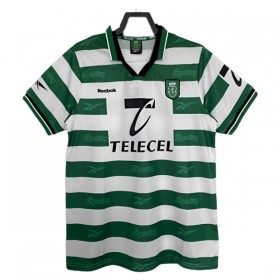 Virallinen pelipaita Sporting CP 1999-2000 Koti Lyhythihainen - Miesten