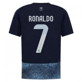 Virallinen pelipaita Al Nassr Ronaldo 7 Vieras 2025-26 Lyhythihainen - Miesten