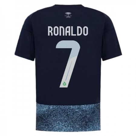 Virallinen pelipaita Al Nassr Ronaldo 7 Vieras 2025-26 Lyhythihainen - Miesten Virallinen pelipaita Al Nassr Ronaldo 7 Vieras 2025-26 Lyhythihainen - Miesten