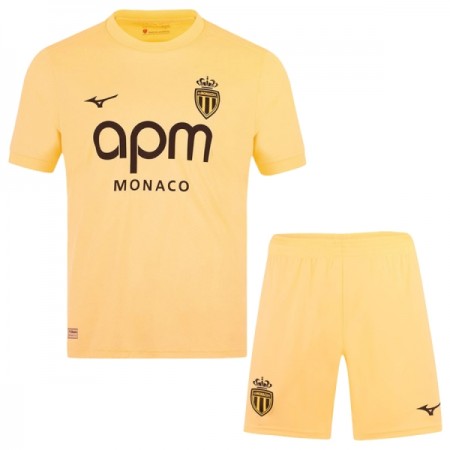 Virallinen pelipaita AS Monaco Kolmas 2025-26 Lyhythihainen - Lasten ( + Lyhyet housut ) Virallinen pelipaita AS Monaco Kolmas 2025-26 Lyhythihainen - Lasten ( + Lyhyet housut )