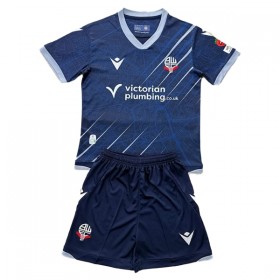 Virallinen pelipaita Bolton Wanderers Vieras 2025-26 Lyhythihainen - Lasten ( + Lyhyet housut )