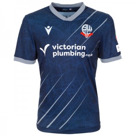Virallinen pelipaita Bolton Wanderers Vieras 2025-26 Lyhythihainen - Miesten