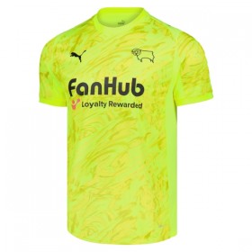 Virallinen pelipaita Derby County Maalivahti 2025-26 Lyhythihainen Keltainen - Miesten