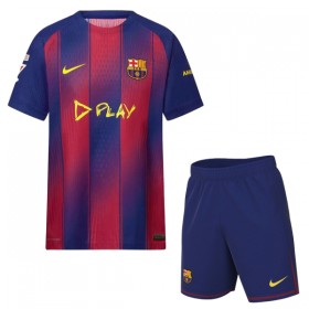 Virallinen pelipaita FC Barcelona x Ed Sheeran 2025-26 Lyhythihainen - Lasten ( + Lyhyet housut )