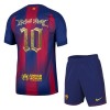 Virallinen pelipaita FC Barcelona x Kopa Trophy Lamine Yamal 10 2025-26 Lyhythihainen - Lasten ( + Lyhyet housut )