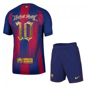 Virallinen pelipaita FC Barcelona x Kopa Trophy Lamine Yamal 10 2025-26 Lyhythihainen - Lasten ( + Lyhyet housut )