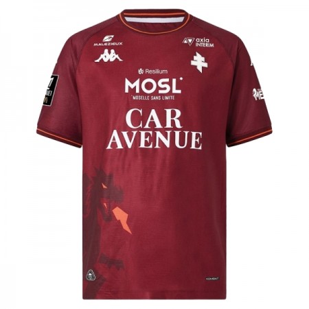 Virallinen pelipaita FC Metz Koti 2025-26 Lyhythihainen - Miesten