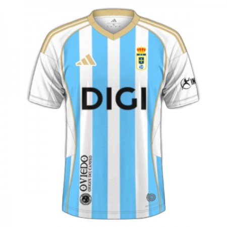 Virallinen pelipaita Real Oviedo Kolmas 2025-26 Lyhythihainen - Miesten