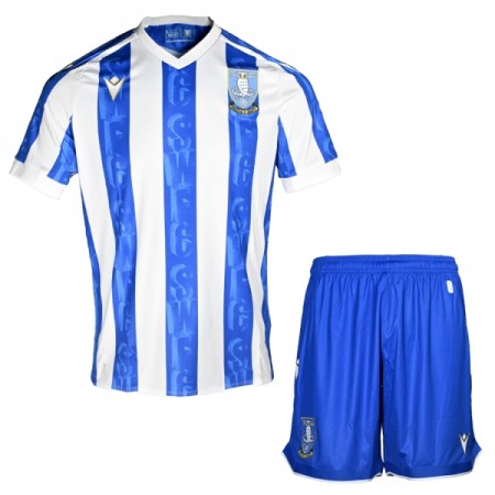 Virallinen pelipaita Sheffield Wednesday Koti 2025-26 Lyhythihainen - Lasten ( + Lyhyet housut )
