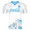 Virallinen pelipaita SSC Napoli Pre-Match 2025-26 Lyhythihainen Valkoinen - Miesten