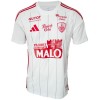 Virallinen pelipaita Stade Brestois Vieras 2025-26 Lyhythihainen - Miesten