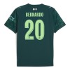 Virallinen pelipaita Manchester City Bernardo 20 4. Paita EA Sport 2025-26 Lyhythihainen - Miesten Virallinen pelipaita Manchester City Bernardo 20 4. Paita EA Sport 2025-26 Lyhythihainen - Miesten
