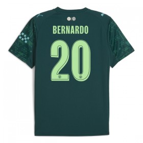 Virallinen pelipaita Manchester City Bernardo 20 4. Paita EA Sport 2025-26 Lyhythihainen - Miesten