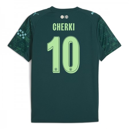 Virallinen pelipaita Manchester City Cherki 10 4. Paita EA Sport 2025-26 Lyhythihainen - Miesten Virallinen pelipaita Manchester City Cherki 10 4. Paita EA Sport 2025-26 Lyhythihainen - Miesten