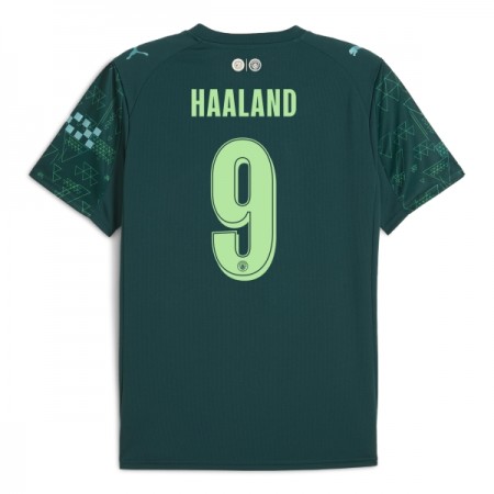 Virallinen pelipaita Manchester City Haaland 9 4. Paita EA Sport 2025-26 Lyhythihainen - Miesten Virallinen pelipaita Manchester City Haaland 9 4. Paita EA Sport 2025-26 Lyhythihainen - Miesten