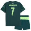 Virallinen pelipaita Manchester City Marmoush 7 4. Paita EA Sport 2025-26 Lyhythihainen - Lasten ( + Lyhyet housut )