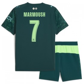 Virallinen pelipaita Manchester City Marmoush 7 4. Paita EA Sport 2025-26 Lyhythihainen - Lasten ( + Lyhyet housut )