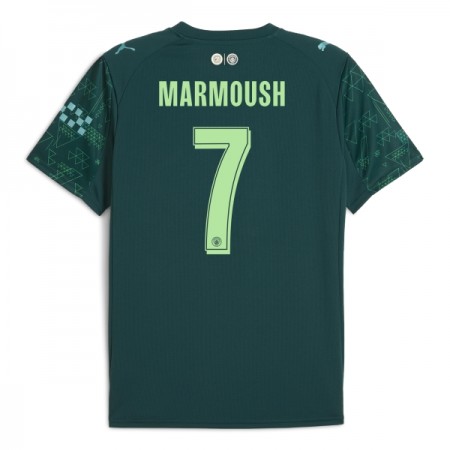 Virallinen pelipaita Manchester City Marmoush 7 4. Paita EA Sport 2025-26 Lyhythihainen - Miesten