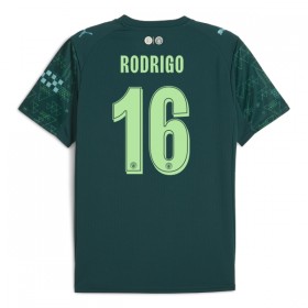 Virallinen pelipaita Manchester City Rodrigo 16 4. Paita EA Sport 2025-26 Lyhythihainen - Miesten