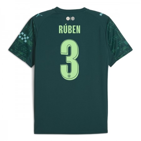 Virallinen pelipaita Manchester City Ruben 3 4. Paita EA Sport 2025-26 Lyhythihainen - Miesten