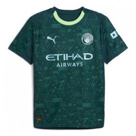 Virallinen pelipaita Manchester City Savinho 26 4. Paita EA Sport 2025-26 Lyhythihainen - Miesten