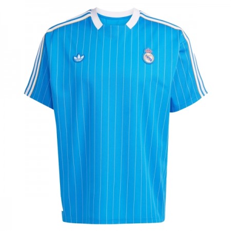 Virallinen pelipaita Real Madrid Terrace Icons 2025-26 Lyhythihainen Sininen - Miesten