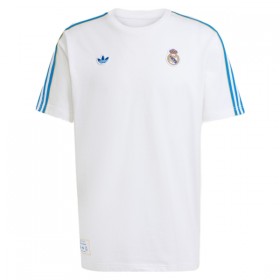 Virallinen pelipaita Real Madrid Terrace Icons 2025-26 Lyhythihainen Valkoinen - Miesten