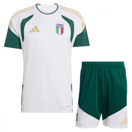 Italia Training Pelipaita MM-kisat 2026 Lyhythihainen Valkoinen - Lasten Italia Training Pelipaita MM-kisat 2026 Lyhythihainen Valkoinen - Lasten