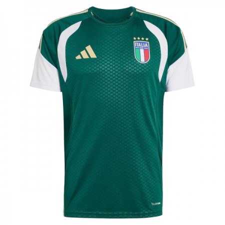 Italia Training Pelipaita MM-kisat 2026 Lyhythihainen Vihreä - Miesten Italia Training Pelipaita MM-kisat 2026 Lyhythihainen Vihreä - Miesten