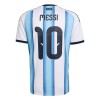 Virallinen pelipaita Argentiina Messi 10 Koti MM-kisat 2026 Lyhythihainen - Miesten