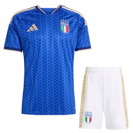 Virallinen pelipaita Italia Koti MM-kisat 2026 Lyhythihainen - Lasten ( + Lyhyet housut ) Virallinen pelipaita Italia Koti MM-kisat 2026 Lyhythihainen - Lasten ( + Lyhyet housut )