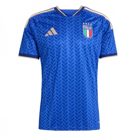 Virallinen pelipaita Italia Koti MM-kisat 2026 Lyhythihainen - Miesten Virallinen pelipaita Italia Koti MM-kisat 2026 Lyhythihainen - Miesten