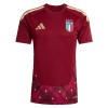 Virallinen pelipaita Italia Maalivahti Koti MM-kisat 2026 Lyhythihainen Punainen - Miesten Virallinen pelipaita Italia Maalivahti Koti MM-kisat 2026 Lyhythihainen Punainen - Miesten